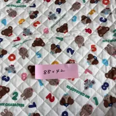 MY CHARACTER キルティング生地 88×42