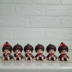 【即日発送】 モンチッチ　めじるしアクセサリー　6個セット