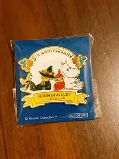 非売品【未開封】ムーミンバレーパーク　記念ピンバッチ