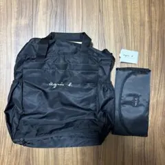 agnes b. VOYAGE マザーズバッグ リュック ブラック