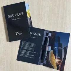 Dior SAUVAGE Eau de Parfum 香水サンプル 1mlx2個