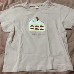 apres les cours ピンクTシャツ　100