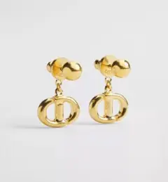Dior CD Navy ピアス