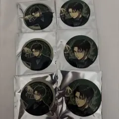 進撃の巨人 リヴァイ 缶バッチ