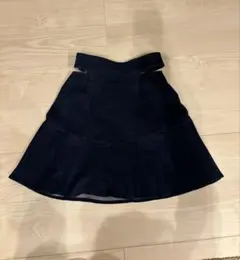 【snidel】デニム フレアミニスカート