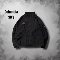 90s Columbiaチタニウムフリースジップブルゾン 黒デナリジャケットのサムネイル