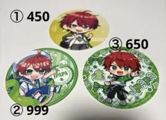 カラフルピーチ じゃぱぱ まとめ売り 初期 缶バッチ直筆缶バッチ
