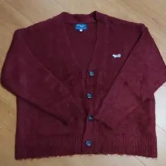 COEN PENNEYS シャギー　Vネック　カーディガン