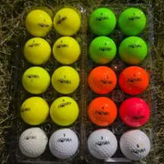 HONMA カラーロストゴルフボール 20個