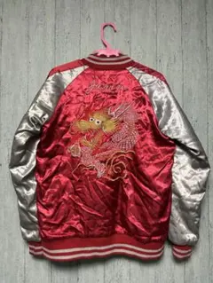 刺繍龍　スカジャン　JAPAN