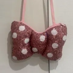 ディズニー パルパルーザ ミニーのファンダーランド リボン型ショルダーバッグ
