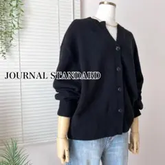 【2024AW】ジャーナルスタンダード MUSIC カーディガン ニット 黒