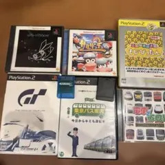 PS2 PS ゲームソフトセット　メモリーカード付き　お値下げ可能