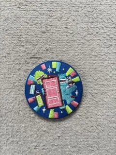 ディズニー刺繍缶バッチ　第二弾　モンスターズインク