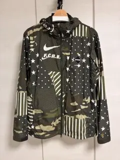 ※あひるFCRB ナイキブリストル 16SS セットアップ エフシーアールビー FCRB×ナイキNIKE 16SSウーブン セットアップ L