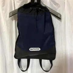 美品 OUTDOOR×カージュ 別注 リュック バックパック ブラック ネイビーのサムネイル