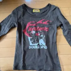 HYSTERIC ダークグレー 長袖Tシャツ