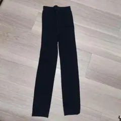 黒 スリムフィット レギンス スパッツ