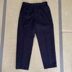 UNIQLO タックテーパードパンツ ブラック M