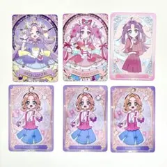 名探偵プリキュア　キラキラカードグミ　バトンタッチ　6枚