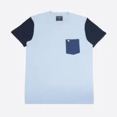 ★新品★アバクロンビー&フィッチ★ポケット半袖Tシャツ (Lt Blue/L)のサムネイル