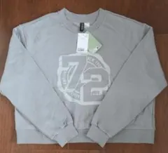 H&M トレーナー 長袖 レディース Lサイズ グレー【新品未使用】