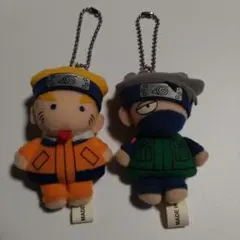 ジャンプ応募者サービス　NARUTO　ナルト・カカシ　キーチェーンマスコット希少 ジャンプ応募者サービス NARUTO ナルト・カカシ キーチェーン