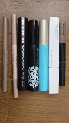 マスカラ３本、下地1本 アイブローカラー、アイブロー、アイライナー