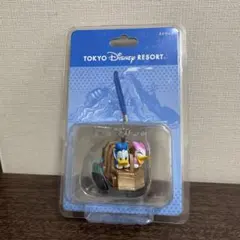 ディズニーリゾート　シー　ドナルド　デイジー　センターオブジアース　ストラップ