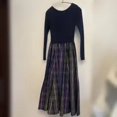 最終お値下げ！3月20日まで アンレクレ　ドッキングワンピース