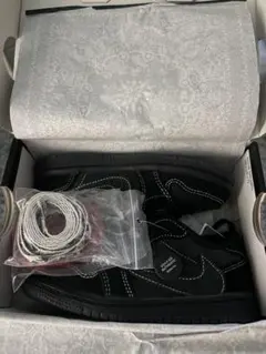 エアジョーダン1ロー　ブラックファントム　15㎝　黒タグ付き