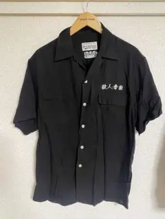 あ*ら様 BRAHMAN×blackmeans 鯉口シャツ Lサイズ 黒 ブラッ - メルカリ