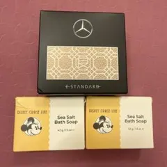 【非売品まとめ】ディズニークルーズ石鹸＋ベンツ ヘアケアセット 旅行用アメニティ