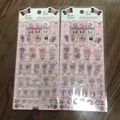 【韓国限定】正規品エスターバニー ５サイズステッカー ぷっくりシール 1枚