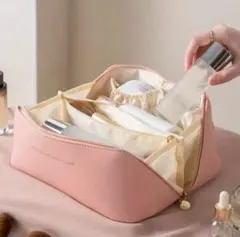 化粧ポーチ メイクポーチ 大容量 整理整頓 旅行 バニティポーチ 小物入れ 収納