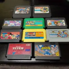 ファミコンソフト10本セット　まとめ売り