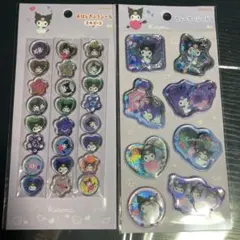 【正規品】　サンリオ　クロミ おはじきシール　ウォーターシール