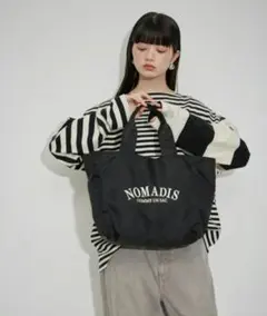 NOMADIS for ADAM ET ROPE　コラボ　ロゴ入り　トートバッグ