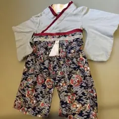 袴風ロンパース70-80cm