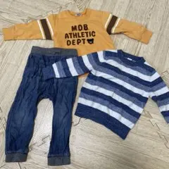 トレーナー　ニット　パンツ　90-100サイズ相当　セット　ミキハウス　GAP