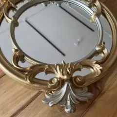 最終価格イタリア製 ロココ調 ヨーロピアン ゴールド アンティーク調 縦