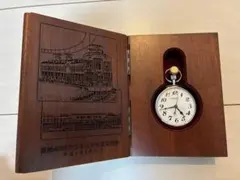 希少品〗 「阪急電鉄株式会社 創立百周年記念」時計と飾り台 - メルカリ