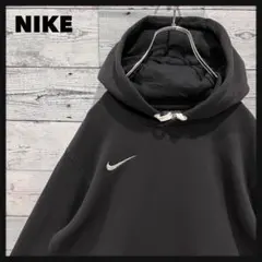 t85【人気】ナイキ 刺繍 ワンポイント ロゴ スウッシュ パーカー 入手困難