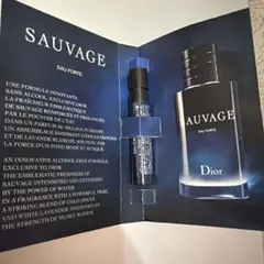 Dior SAUVAGE EAU FORTE 香水 サンプルのサムネイル