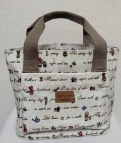 【新品】Color Garden　キャラクター柄キャンバストートバッグ