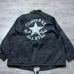 90s CONVERSE コンバース ALLSTAR コーチジャケット プリント