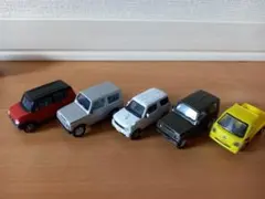 ガチャガチャミニカー5台セット