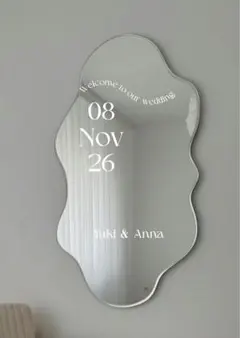 全身鏡用 結婚式 ウエディングミラー ウエディングステッカー