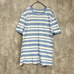 B628【GAP】ギャップ Tシャツ 半袖 ボーダー コットン100% 薄手