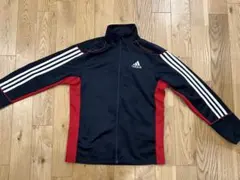 adidas ジャージ上下セット ネイビー/レッド